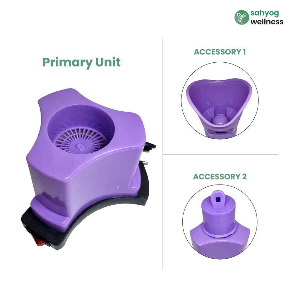 Sahyog Wellness Sturdy Vaporizer Purple