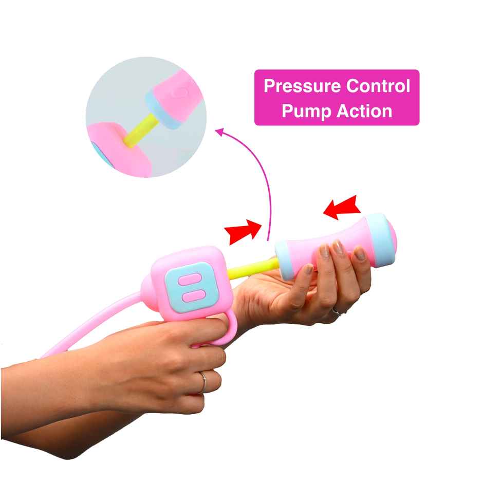 Unicorn Bow Holi Water Tank Pichkari | Pink | Star