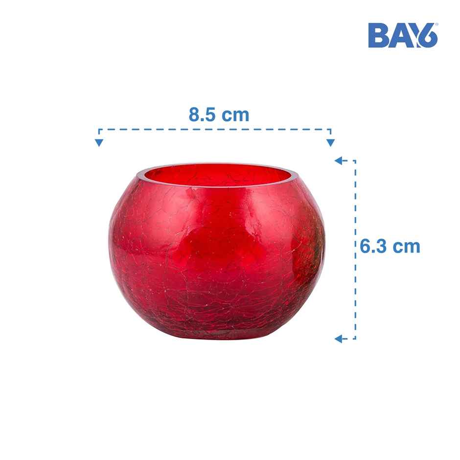 BAY6 Fancy Glass Votive Set - 2.5 Inch | 2pc