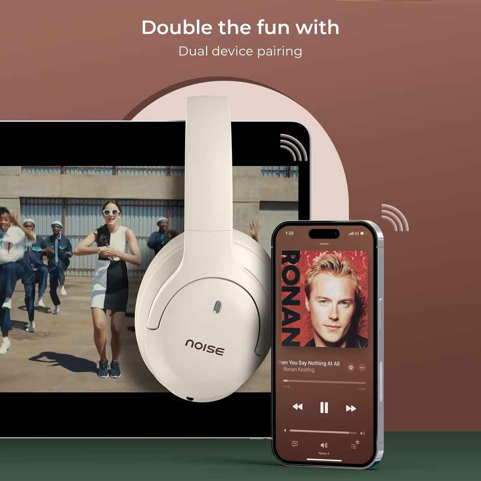 Noise 4 Overhead Wireless Headphone - Calm Beige