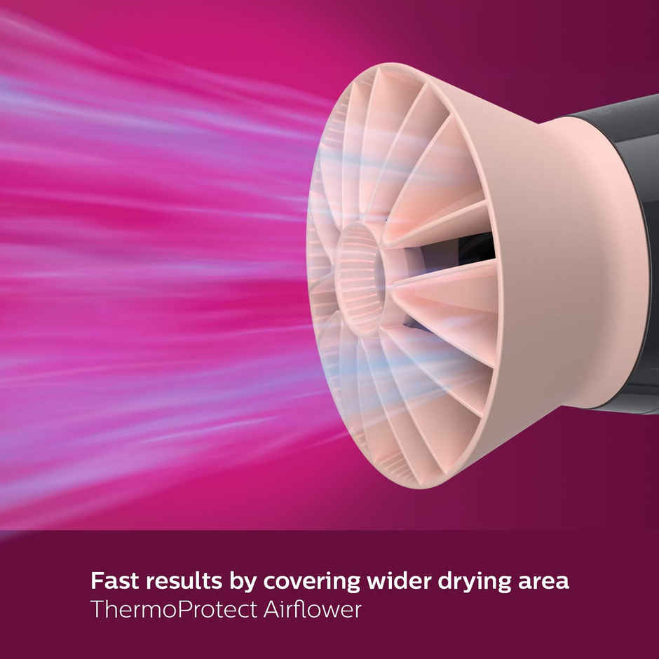 Philips India's No.1 Hair Styling Brand - Foldable Hair Dryer 2100W | BHD356/10