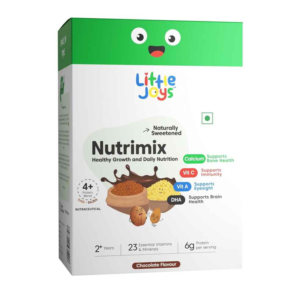 Little Joys Nutrimix For Kids 2-6 Years | Chocolate Flavour