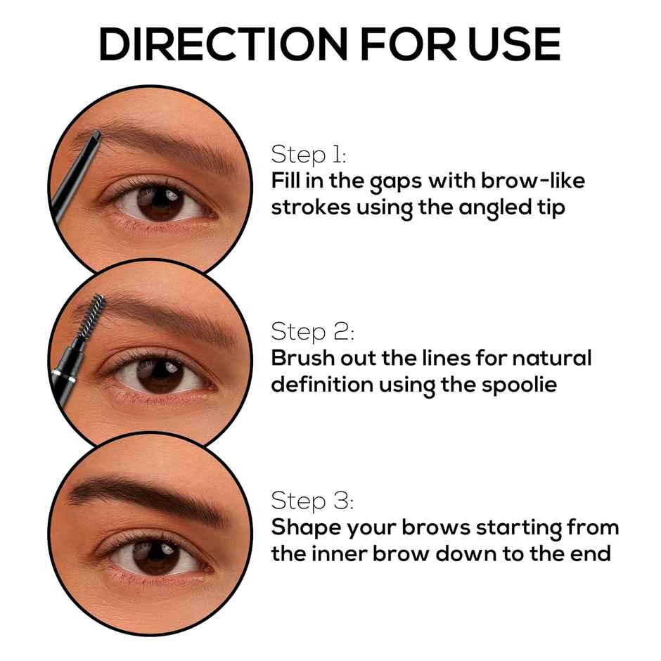 RENEE Superdense Eyebrow Pencil | Black