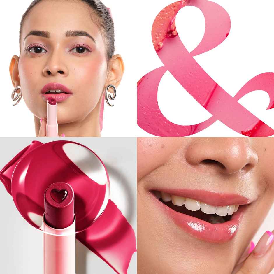 Blue Heaven Jelly & Butter Hydrating Tinted Lip Balm | Pink Rose