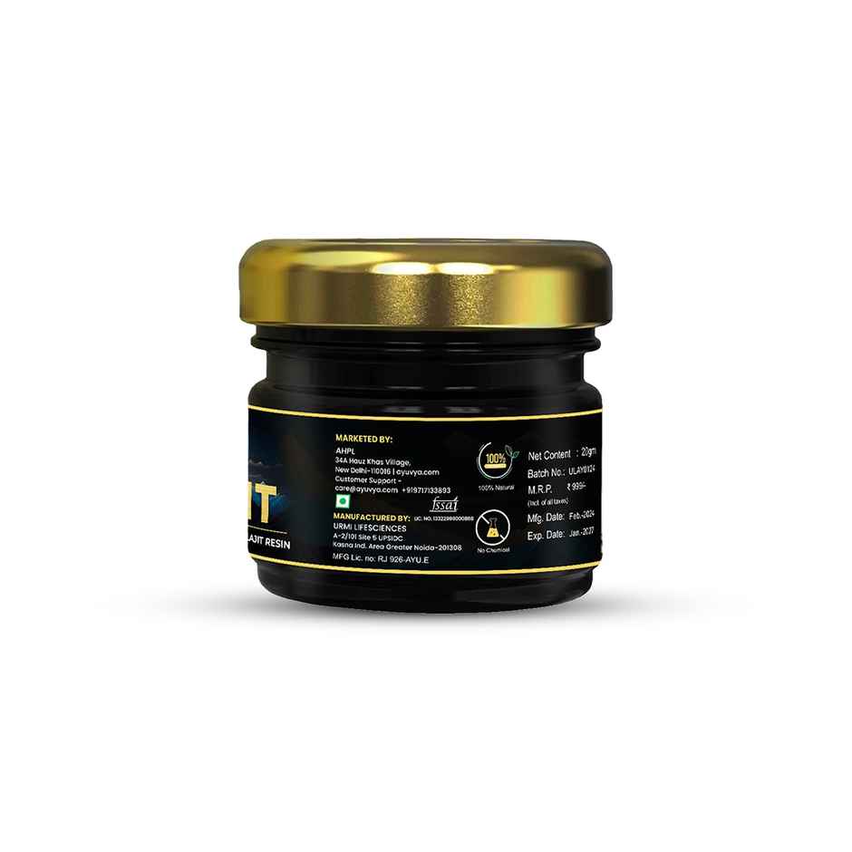 Ayuvya Himalayan Shilajit Resin, High Quality & Pure