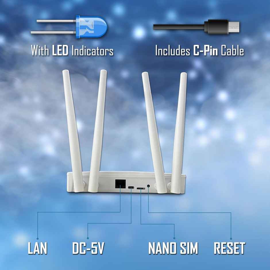Geonix Wireless Router 4G