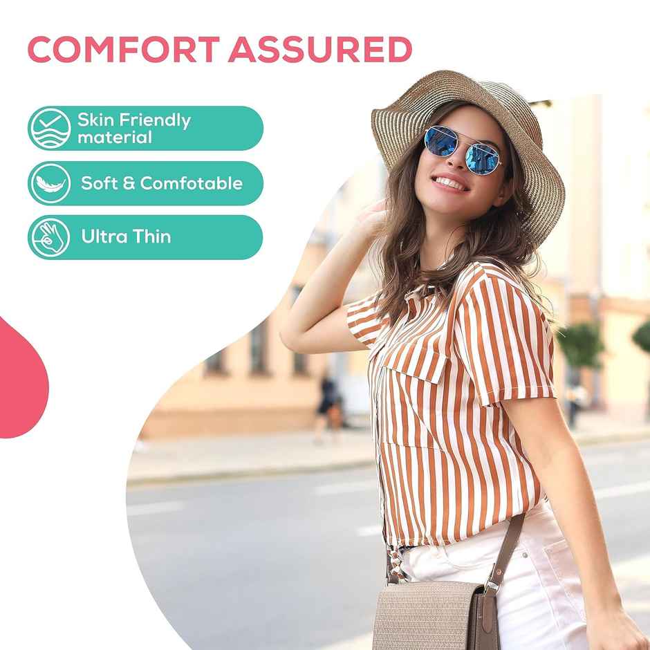 Bronson Professional Underarm Sweat Pads 5 Pairs Disposable Prevent Stains & Absorb Sweat