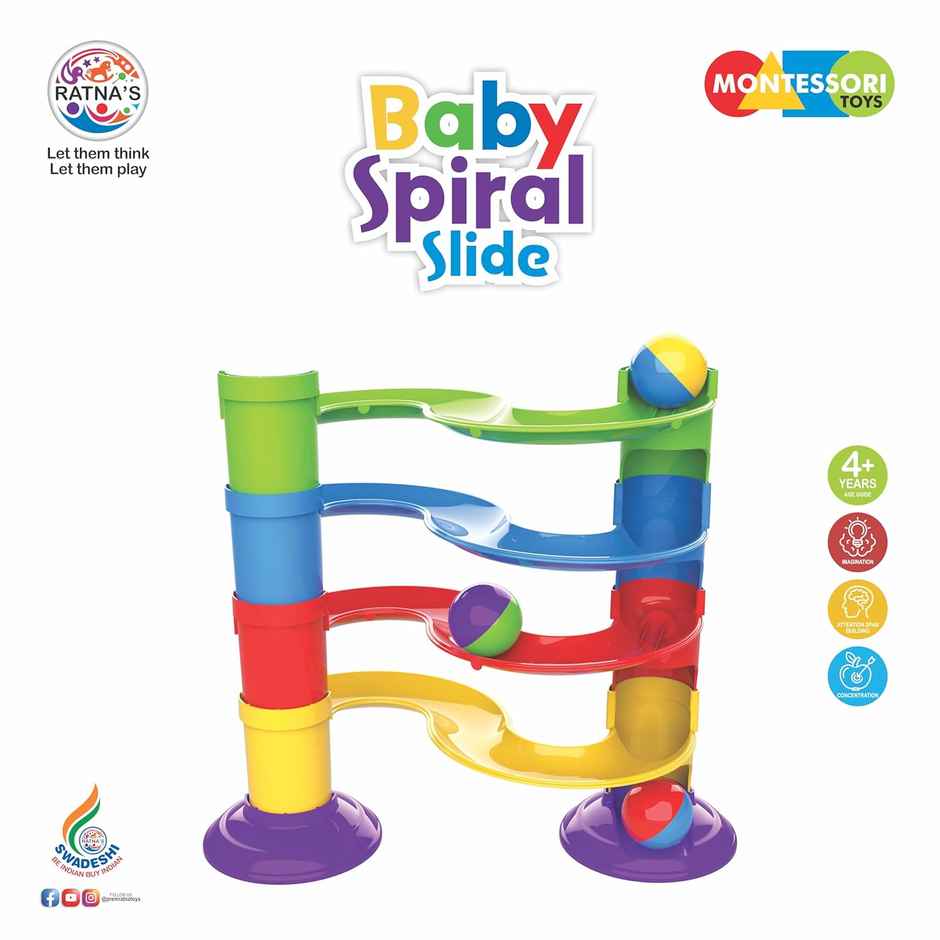 Ratna's Baby Spiral Slide Ratnas
