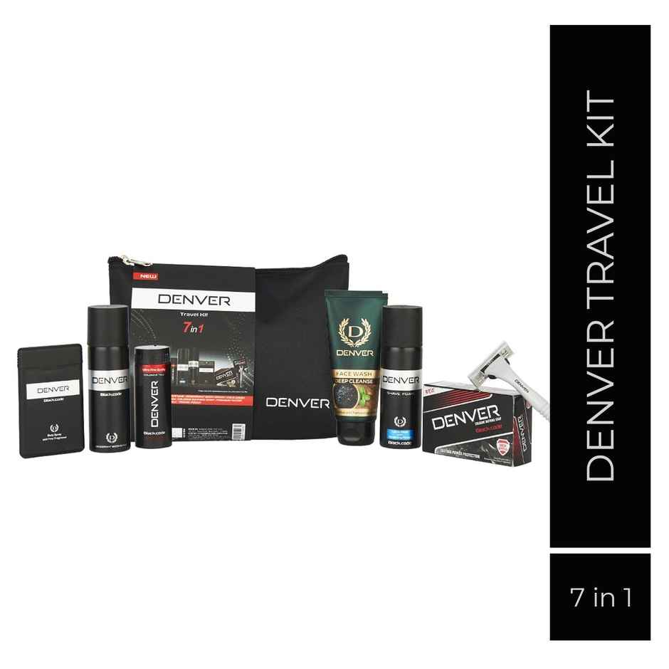 DENVER Blackcode Men's Grooming Kit