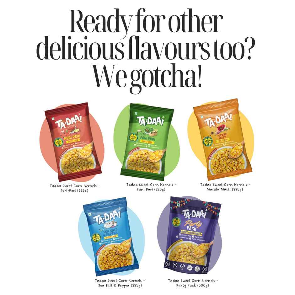 Tadaa Sweet Corn Kernels Masala Masti