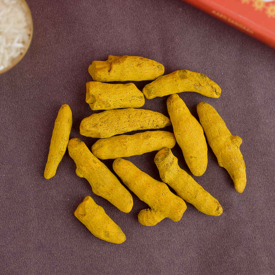 Turmeric Root | Haldi Ganth | Satvik