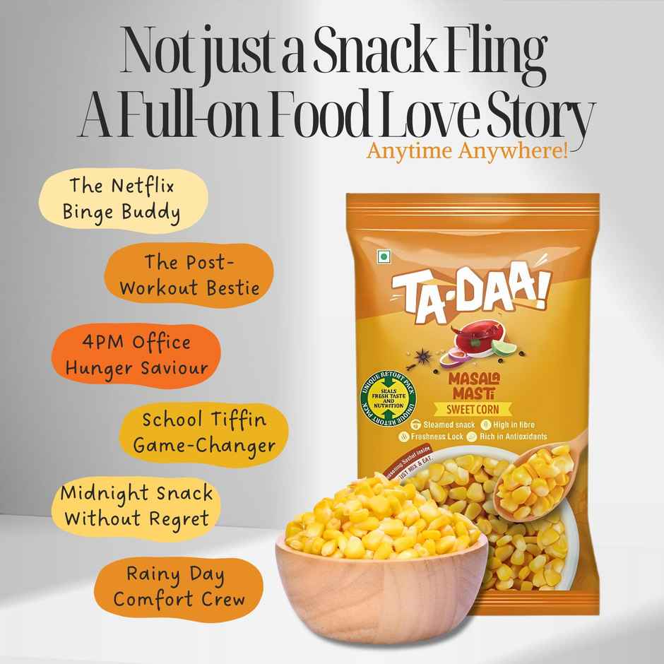 Tadaa Sweet Corn Kernels Masala Masti