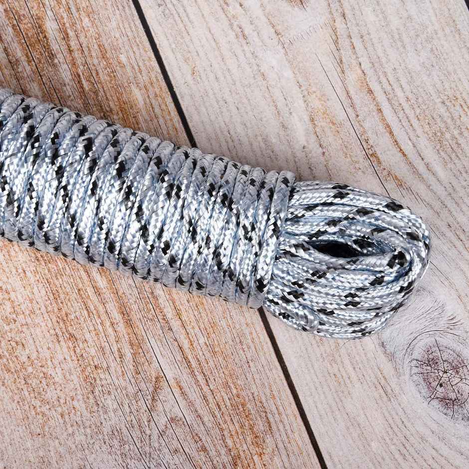 Kuber Industries Nylon Synthetic Cloth Drying Rope|Cloth Drying Wire|20 MTR|Multicolor