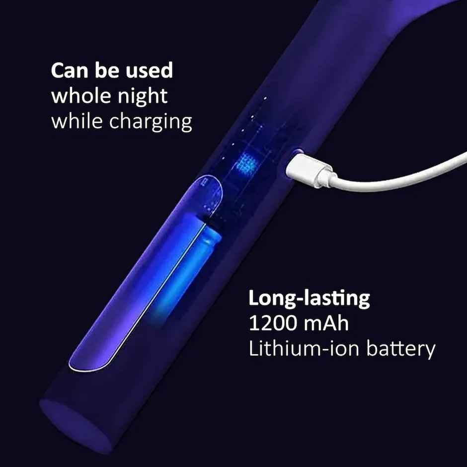 Mr. Right 2-in-1 Rechargeable Mosquito Racket | Night Hands-free Mode With UV Light