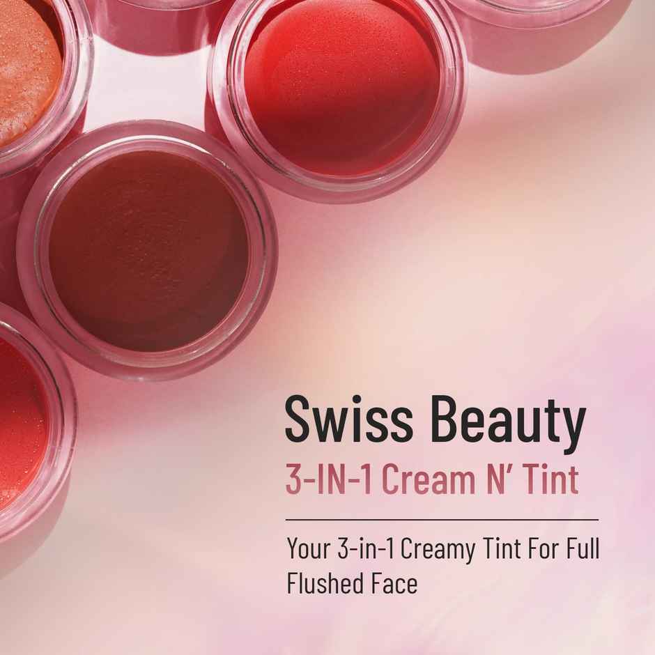 Swiss Beauty Cream N Tint -1 Berrylicious
