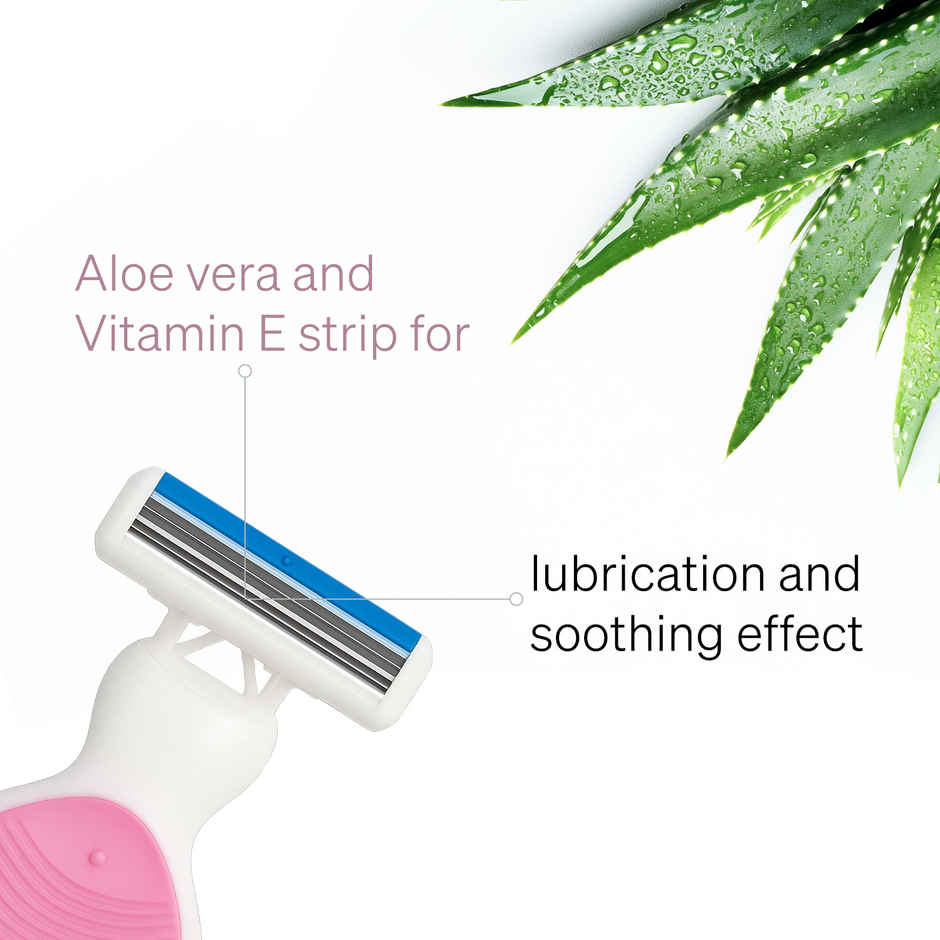 Namyaa Ultra Sensitive Bikini Razor For Women | 3 Blade Precision