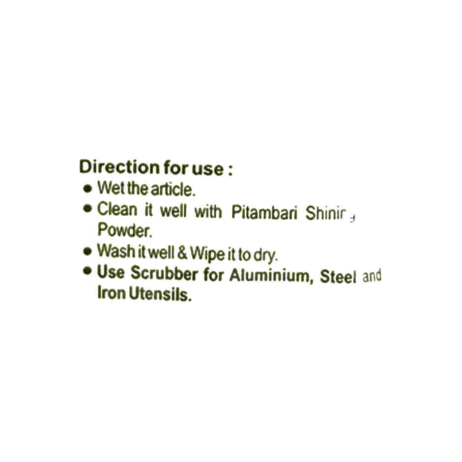 Pitambari Shining Powder for Copper, Brass, Aluminium, Iron, Silver & Steel