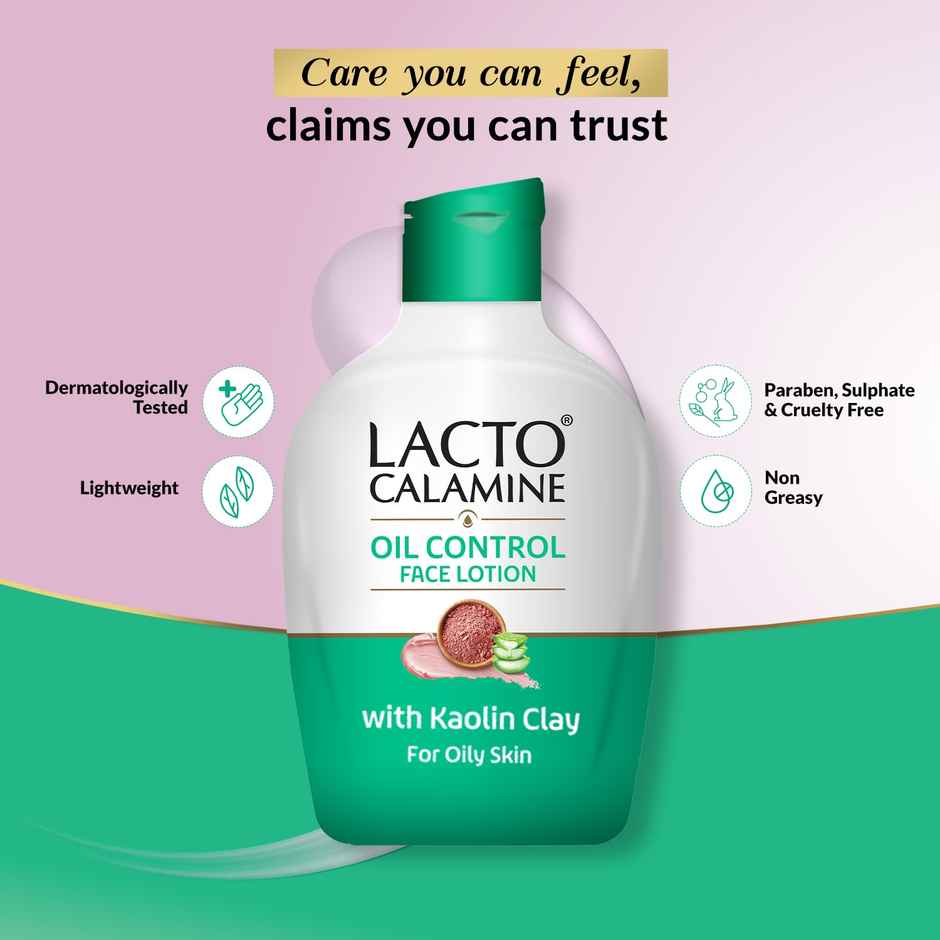 Lacto Calamine Face Lotion For Oil Balance - Combination To Normal Skin