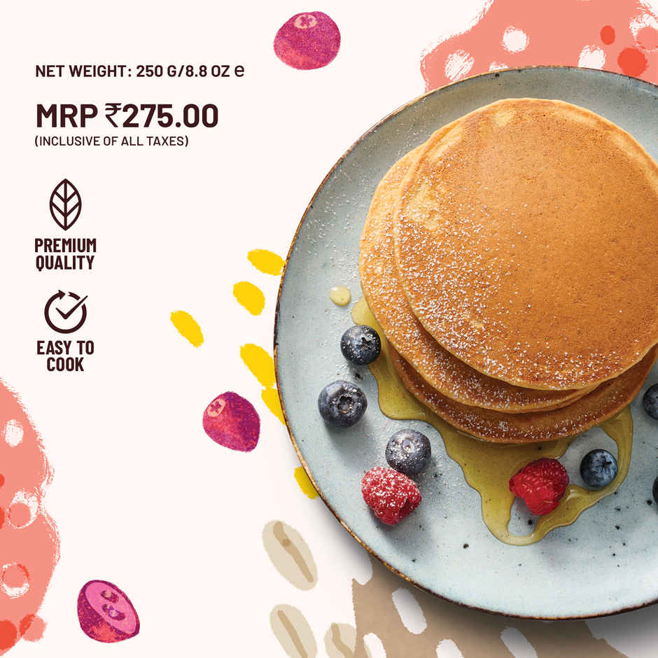 Mille Classic Pancake mix | Zero Sugar | No atta | No maida, Gluten free | 17g Protein | 8g Fibre
