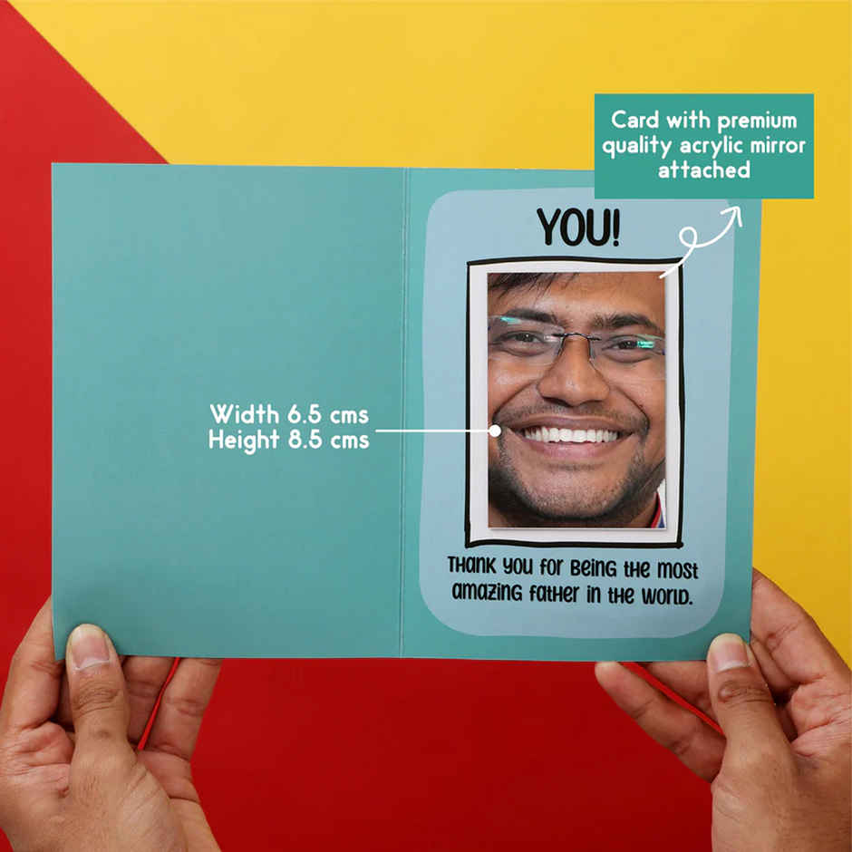 Oye Happy Magic Mirror Card For Dads