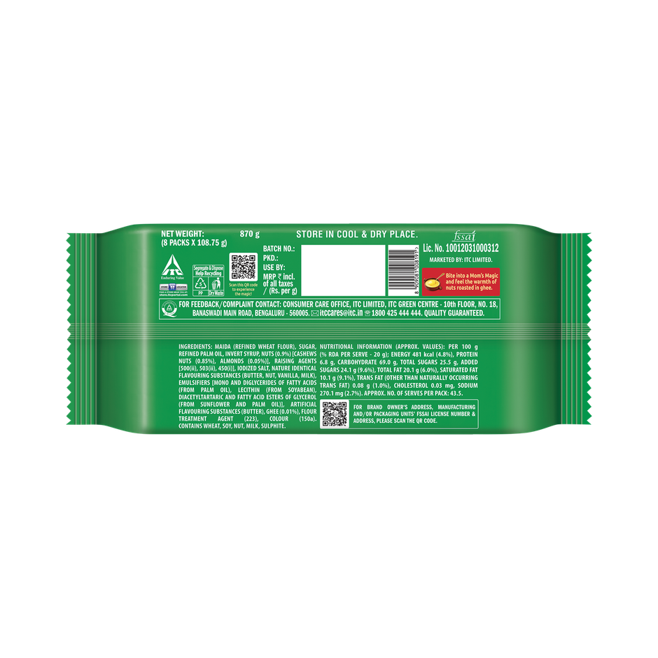 Cashew & Almond Biscuits by Sunfeast Mom's Magic