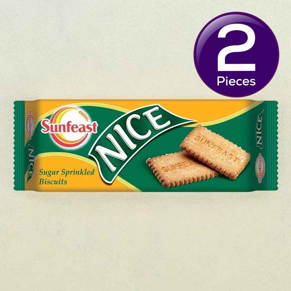 Sunfeast Nice Biscuit Coconut Flavoured Biscuits | Trans Fat-free Combo