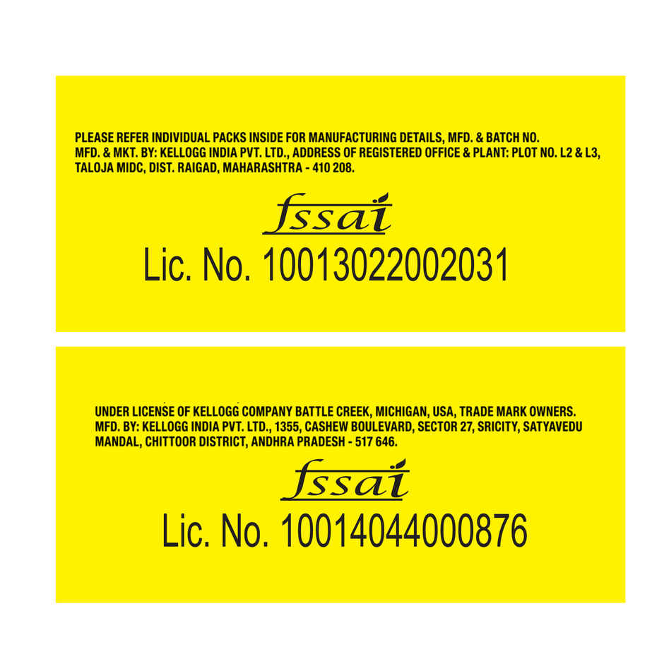 Kellogg'S Multigrain Chocos - Variety Pack(153gms) & Nandini Fresh Toned Fresh Milk (Pouch Blue)(500ml) Combo