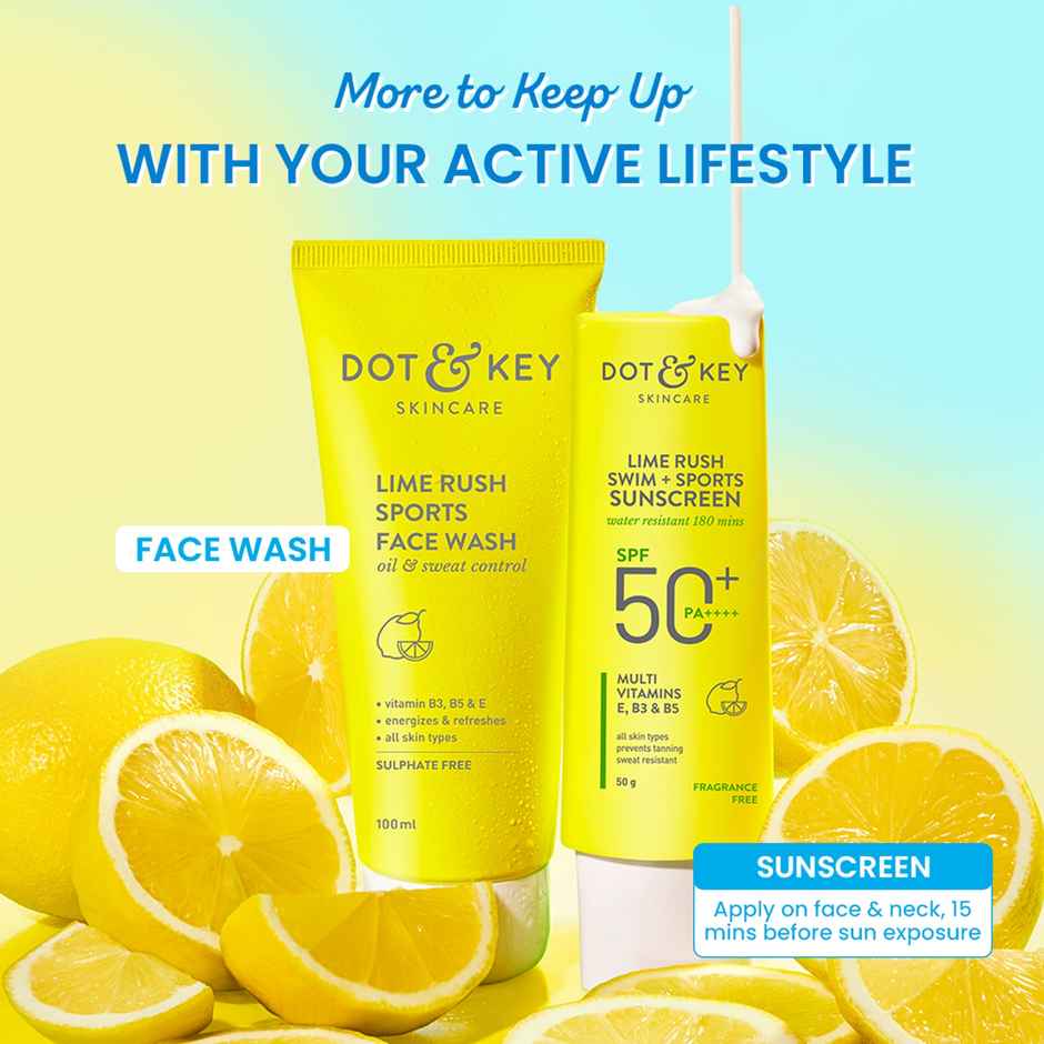Dot & Key Lime Rush Swim + Sports Sunscreen SPF 50+ PA++++