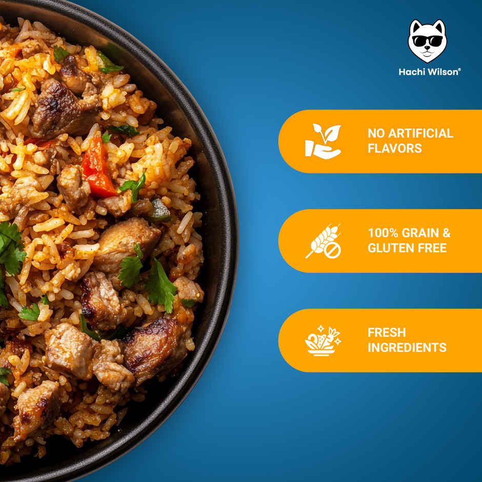 Hachi Wilson Fresh Wholesome Dog Food | Super Healthy food - Chicken & Blueberry