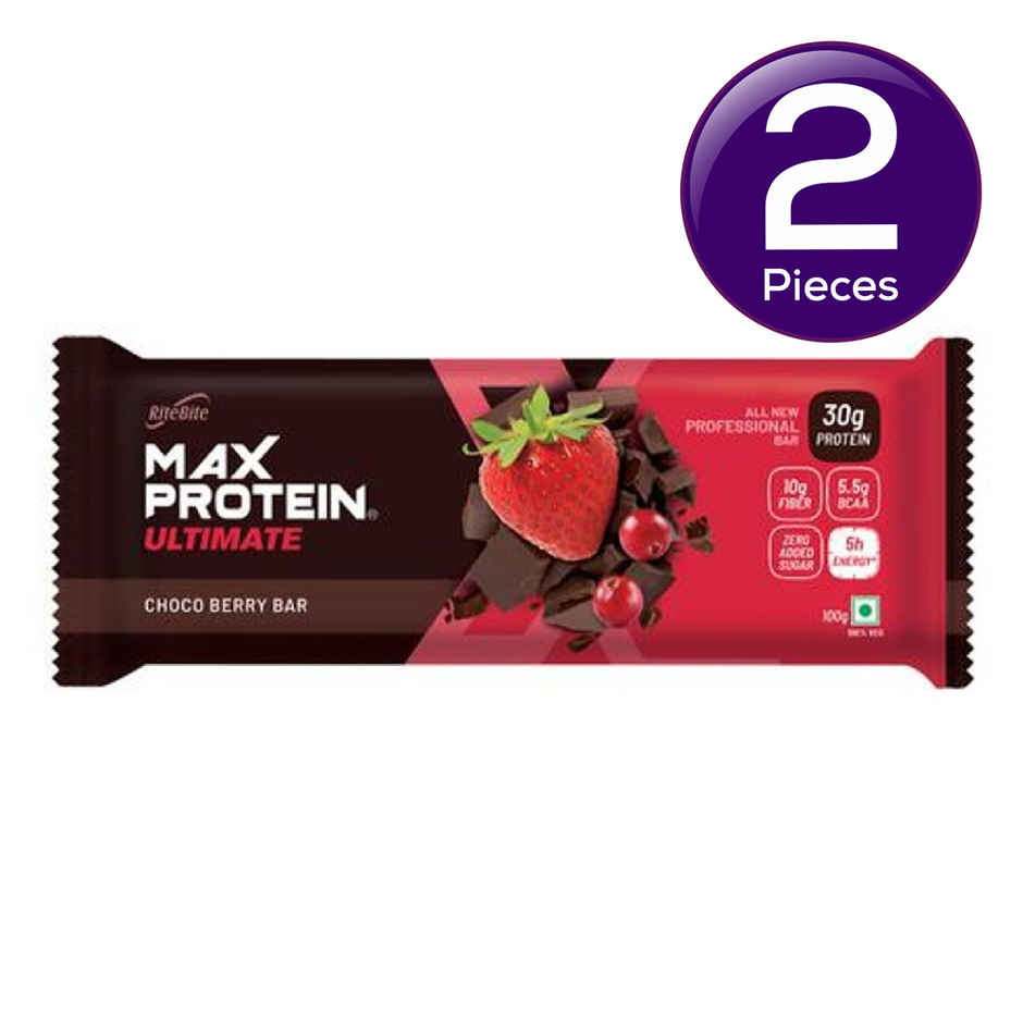 RiteBite Max Protein 30g Protein Bar Choco Berry Combo