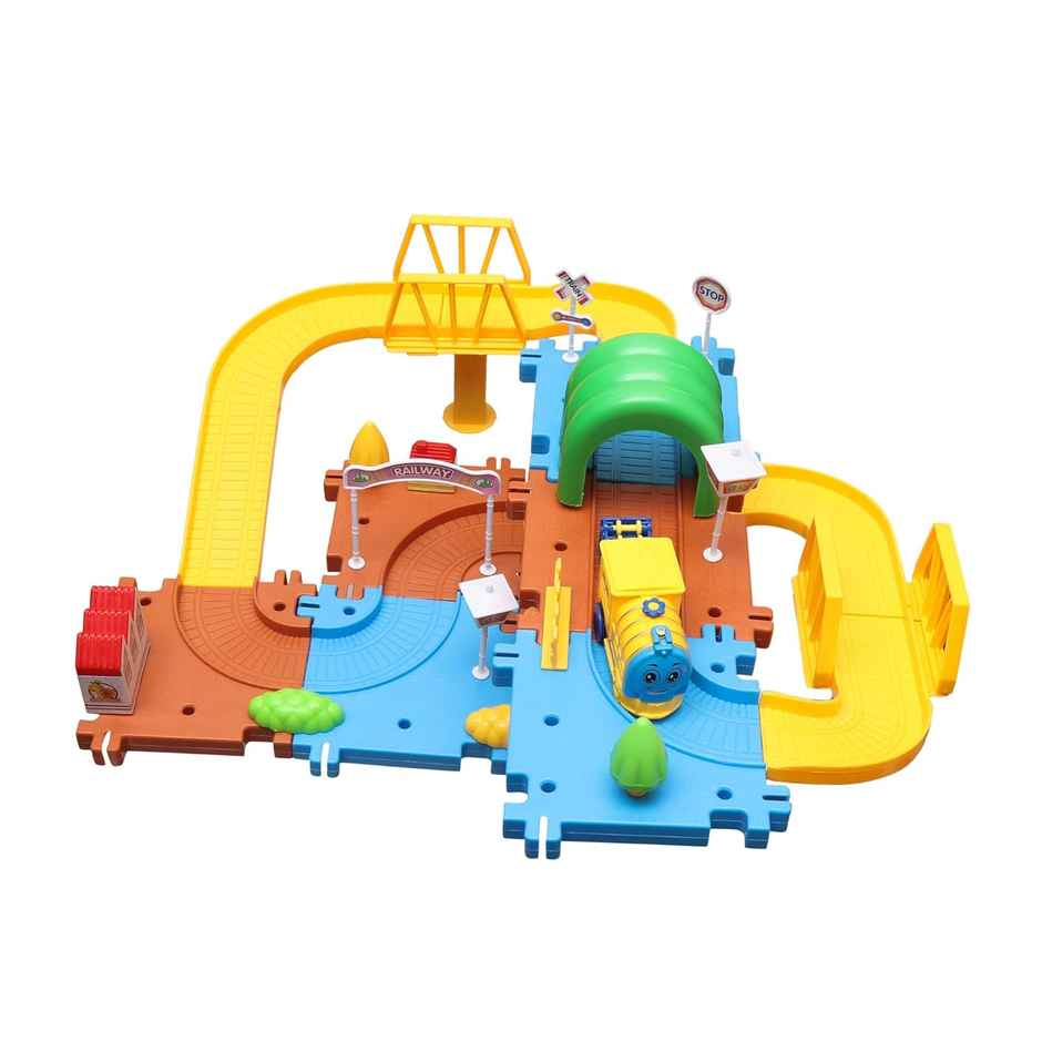 Webby Battery operated Toy Train Set for Kids