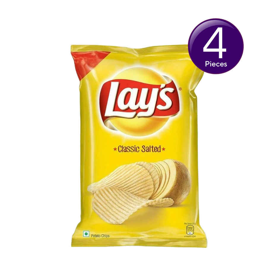 Lay's Classic Salted Potato Chips Combo   