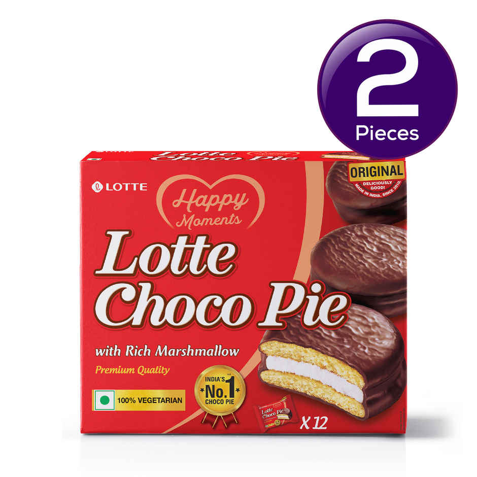 Lotte Choco Pie Chocolate | Trans Fat-free Combo