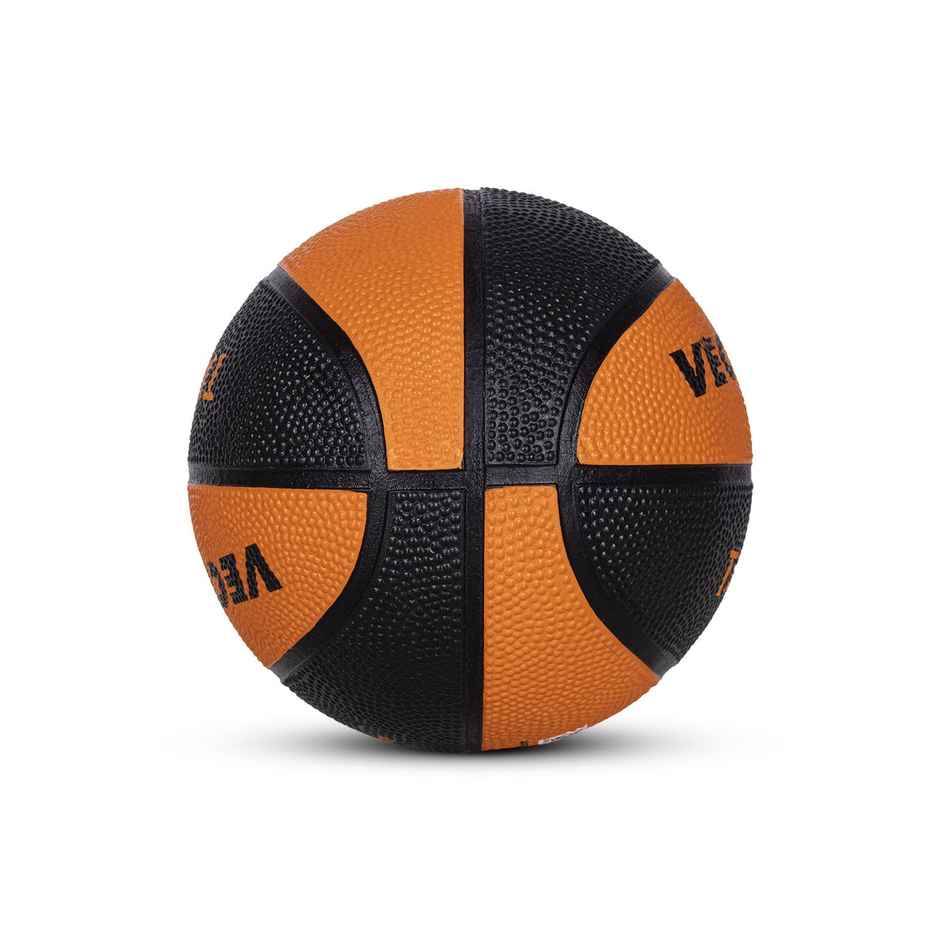 Vector X Target 8 Panel Rubberized Moulded Basketball | Size - 7