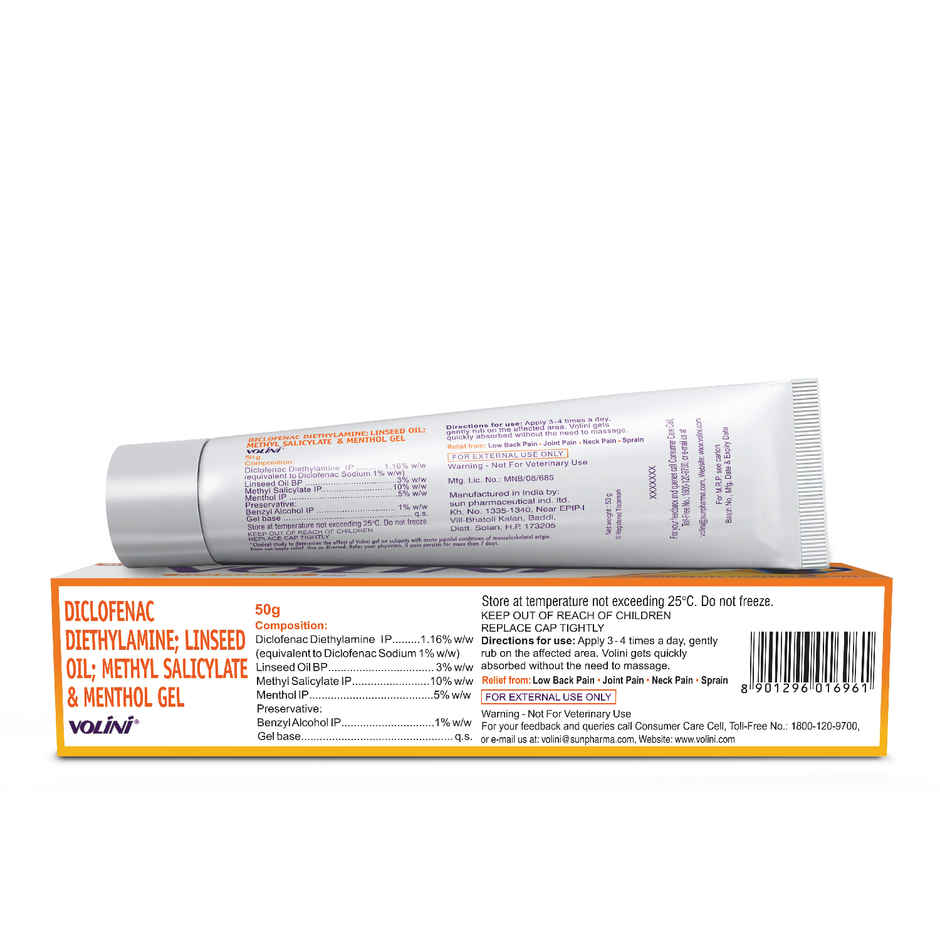 Volini Pain Relief Gel