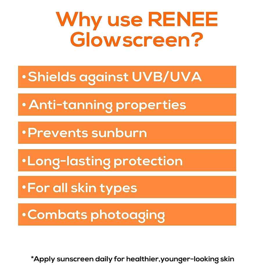 Renee Glowscreen SPF 50 Sunscreen Cream