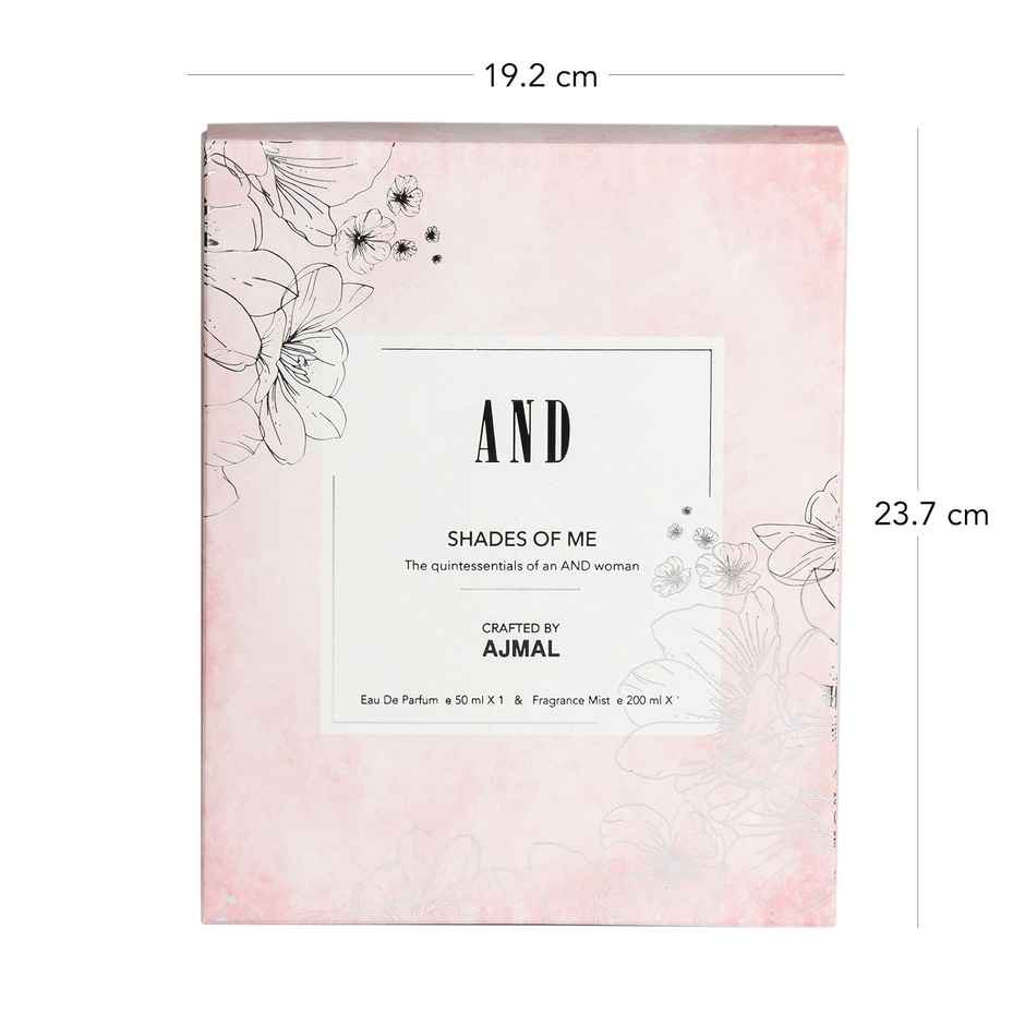 AND by Ajmal Love Muse Eau De Perfume & Dainty Glam Body Mist For Women | Gifting Essential