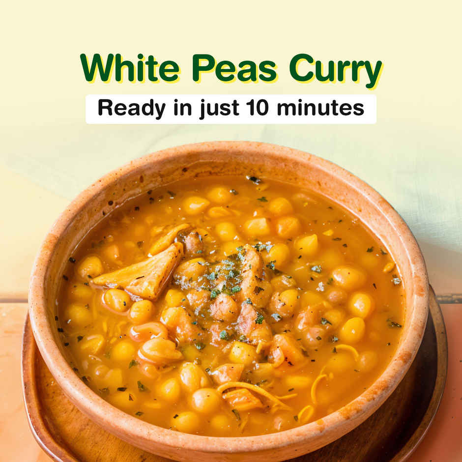 Freshcon Cooked White Peas | White Vatana