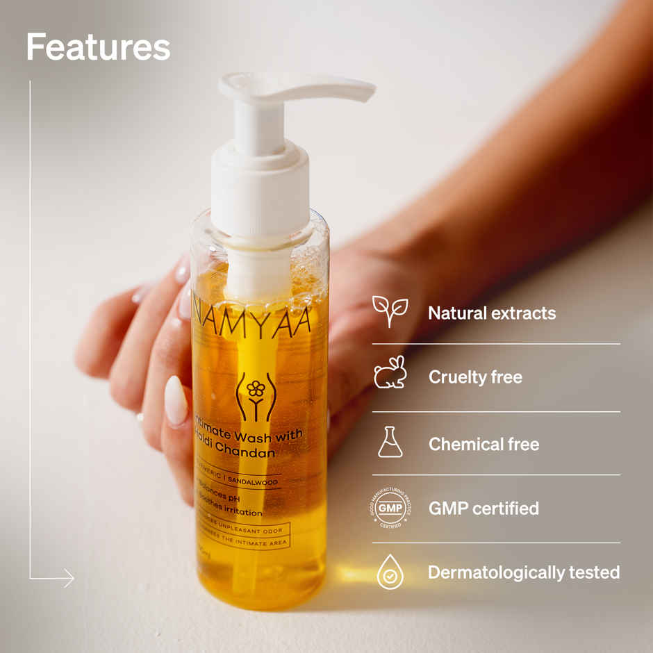 Namyaa Haldi Chandan Intimate Hygiene Wash