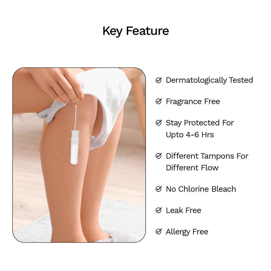 Pee Safe Applicator Tampons Light Flow - Regular