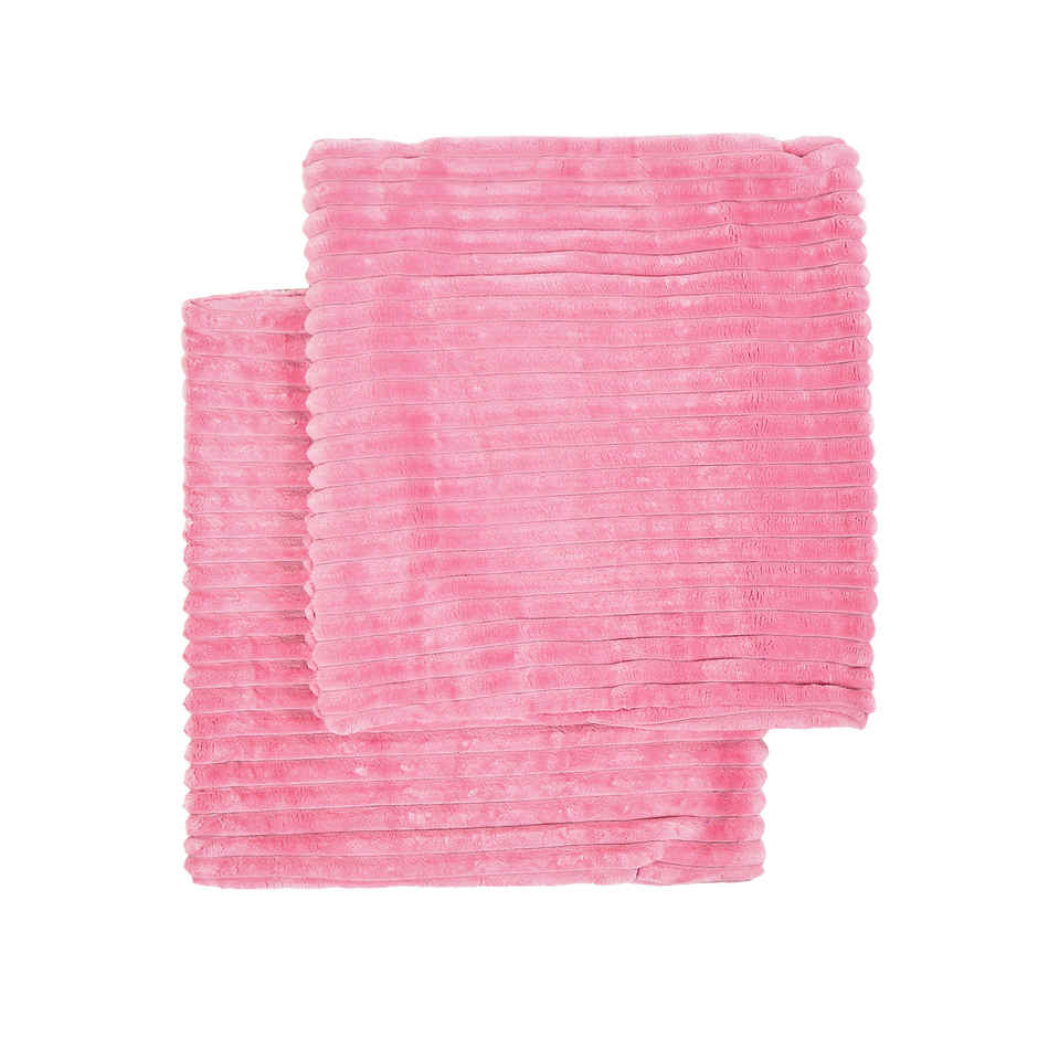 Status Ribbed Cushion Cover Set Of 2 40 cm x 40 cm - Assorted