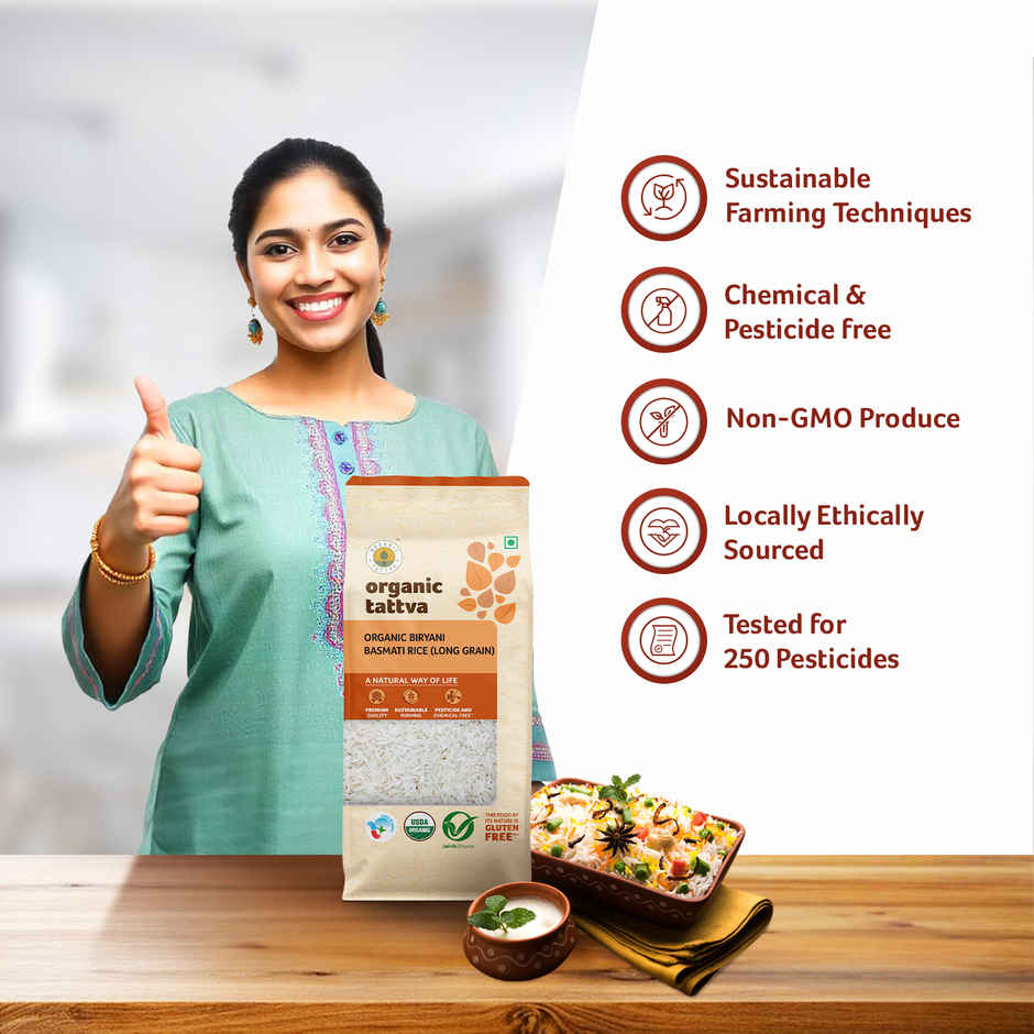 Organic Tattva Biryani Basmati Rice