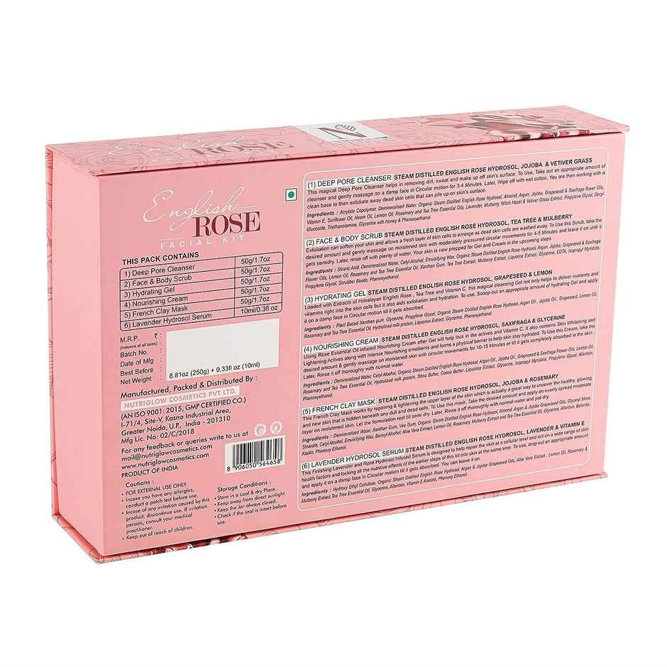 NutriGlow Naturals English Rose Facial Kit