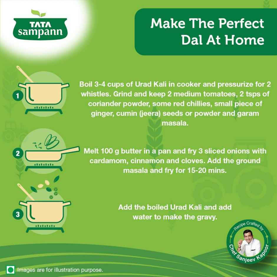 Tata Sampann Unpolished Urad Kali