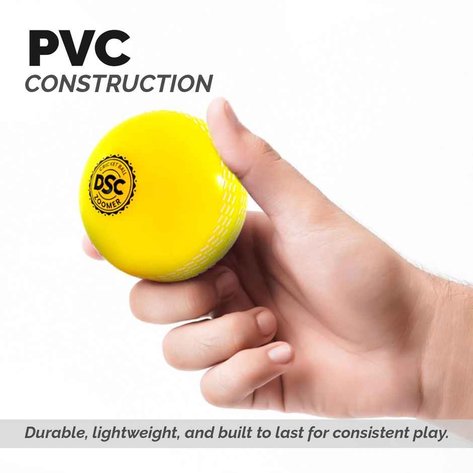 DSC Zoomer i20 Windball Cricket Yellow