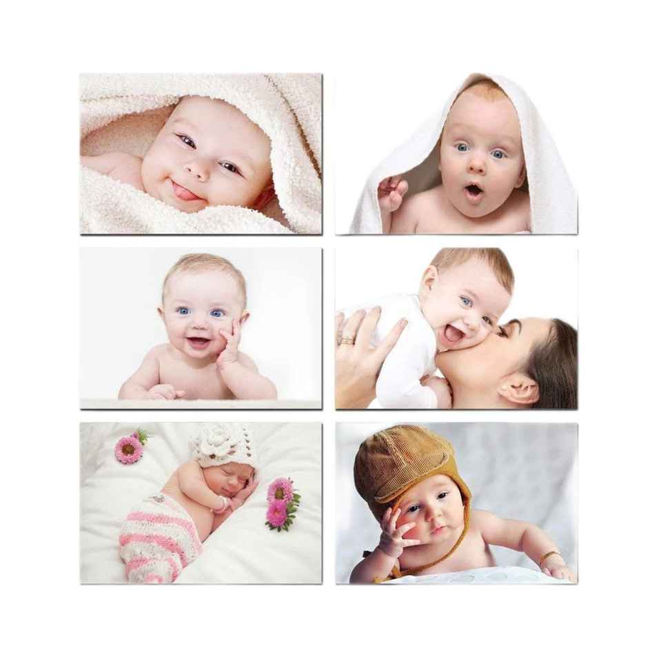 Paper Plane Design Cute Baby Posters | Set Of 6 | 12 x 18 Inch | D7
