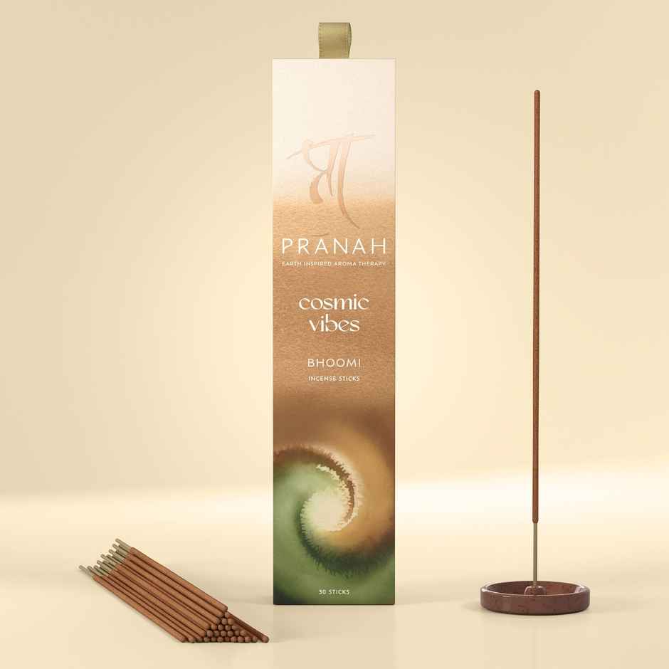 Pranah Cosmic Vibes | Bhoomi | Incense Sticks | 30 Sticks