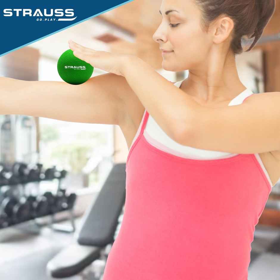 Strauss Yoga Massage Ball | Green