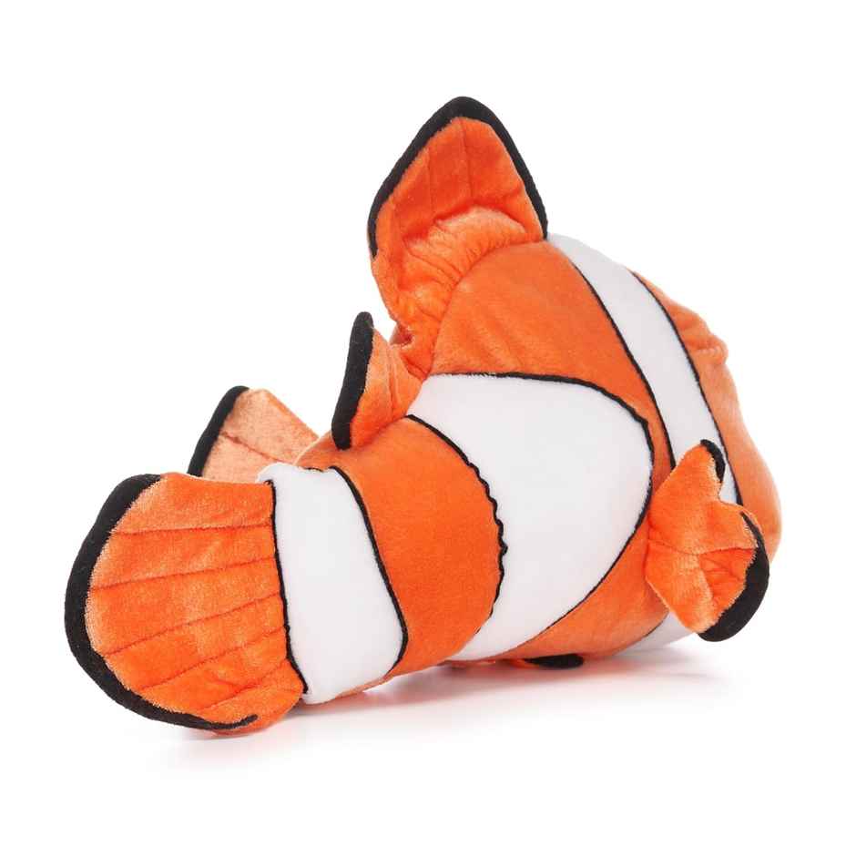 DearJoy Cute Fish Soft Toy - Orange, 25 cm