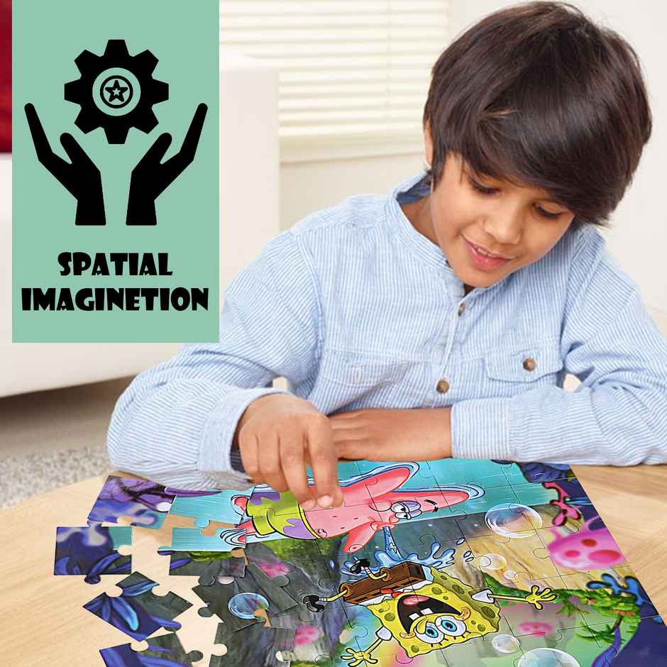 Toyzone Spongebob Puzzle 35Pcs